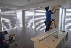 Professional blinds installation process in Caledon Ontario
