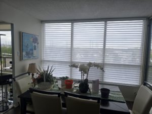 Finished Zebra Blind Installation in Courtice Ontario