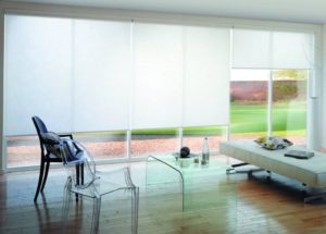 Custom roller shades installed in Scarborough Ontario 