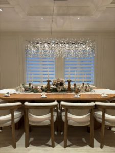  Luxury motorized zebra blinds installed in Oakville Ontario waterfront home