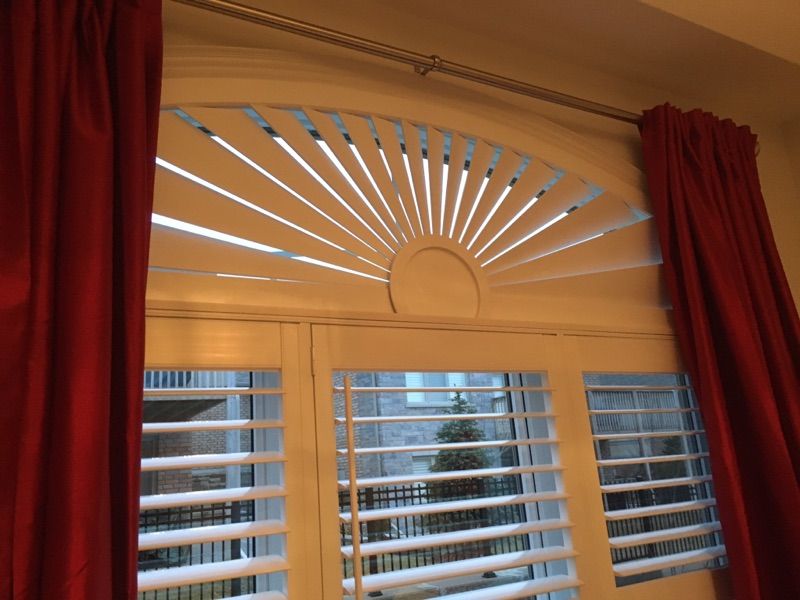 Zebra blinds installed in a Brampton and Mississauga GTA home by Shutter Outlet