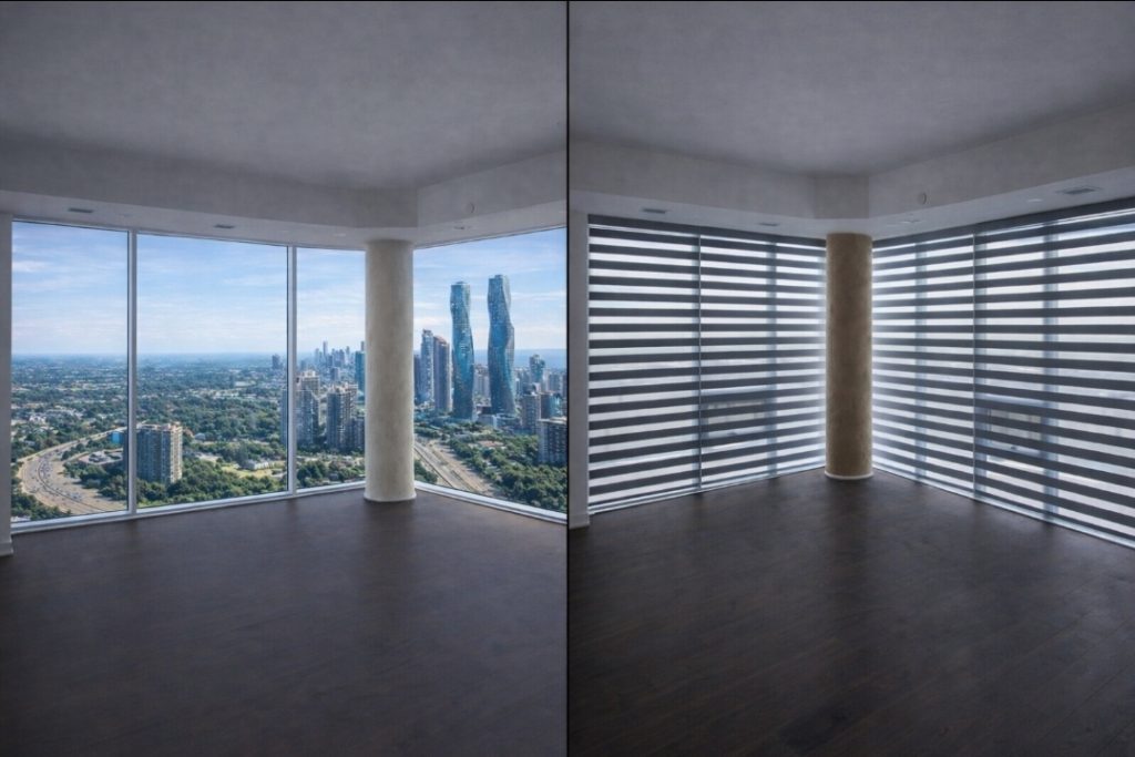 Best Custom Blinds and Shutters for Ontario New Builds by Region room by room