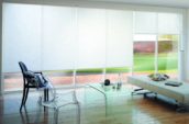 Custom motorized roller blinds for Patio Doors