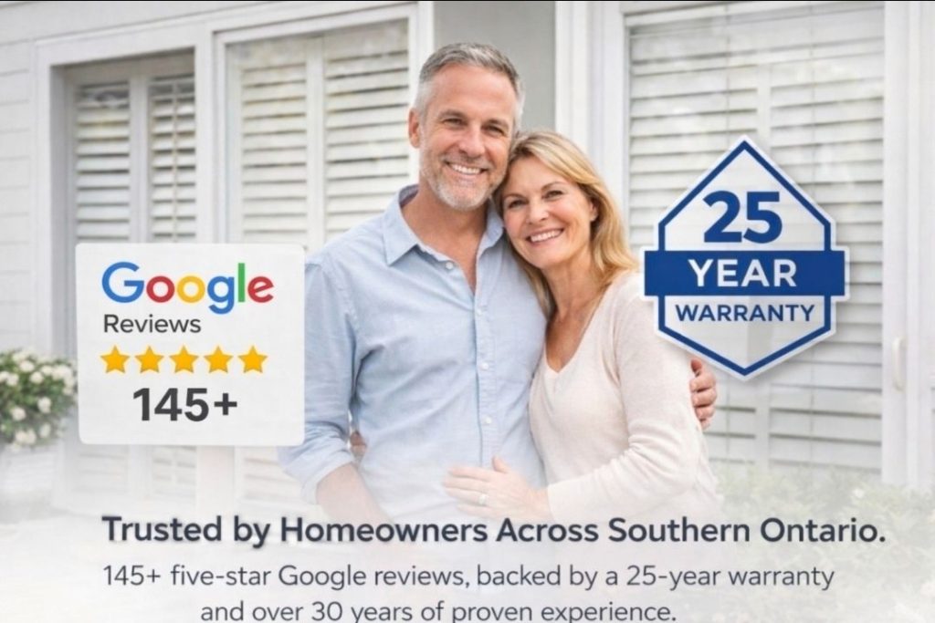 Your Satisfaction is our priority backed by a 25 Year Warranty
