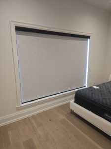 Custom Room Darkening Roller Blinds by Shutter Outlet