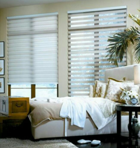 "zebra roller blinds," "Shutter Outlet," and "Caledon, Ontario."