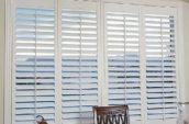 "dining room," "Scarborough, Ontario," and "California vinyl shutters."